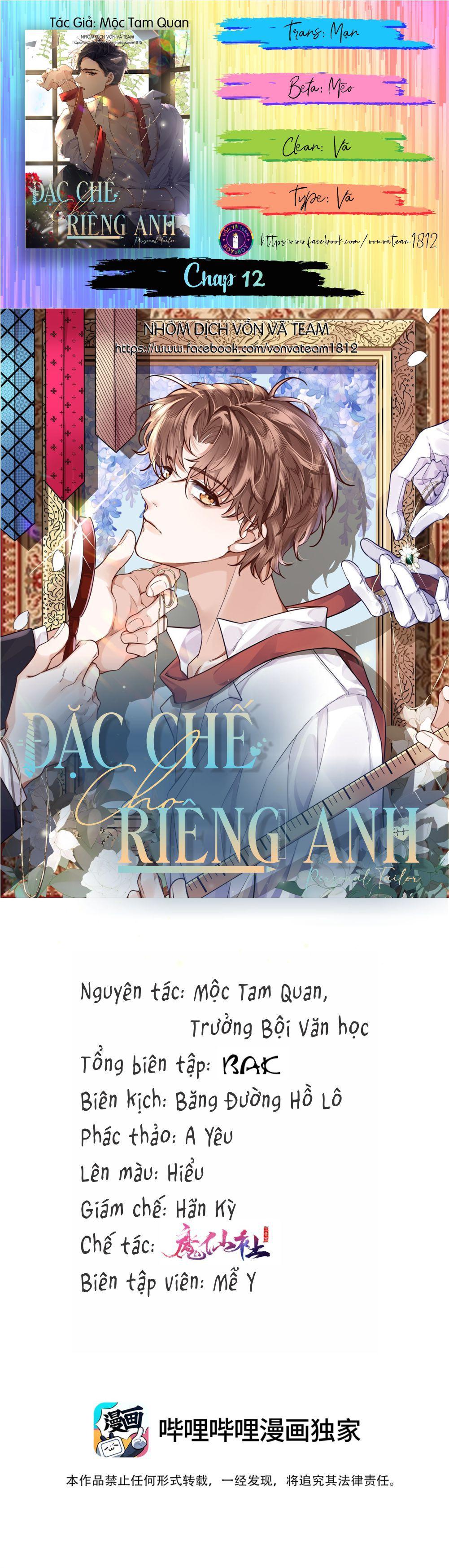 Đặc Chế Cho Riêng Anh - Chap 12