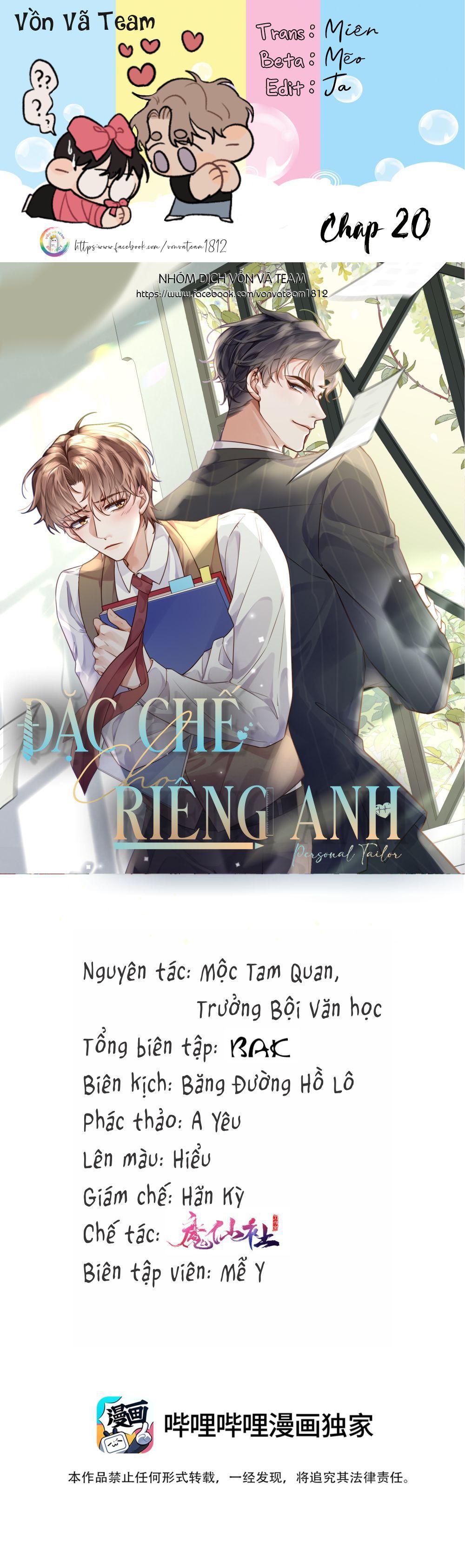 Đặc Chế Cho Riêng Anh - Chap 20