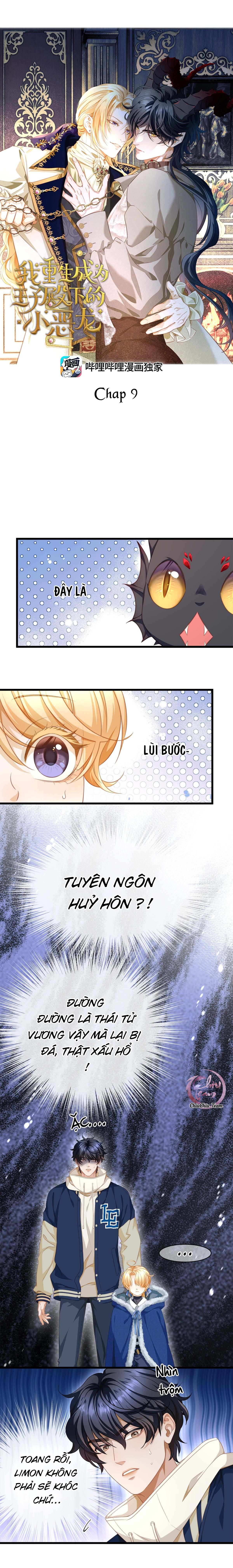 Tôi Tái Sinh Thành Tiểu Ác Long Của Hoàng Tử Điện Hạ - Chap 9