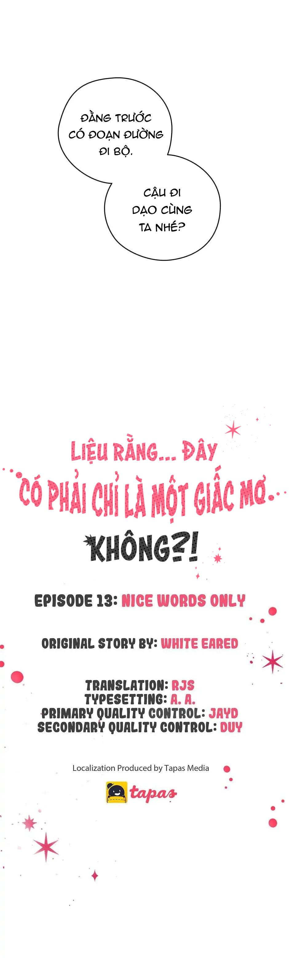 Liệu Rằng... Đây Có Phải Chỉ Là Một Giấc Mơ Không!? - Chap 13