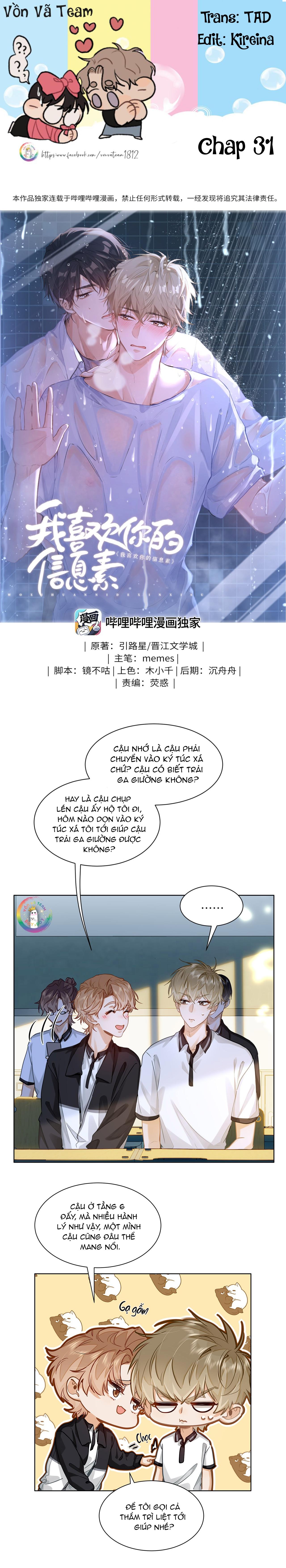 Tôi Thích Pheromone Của Cậu - Chap 31