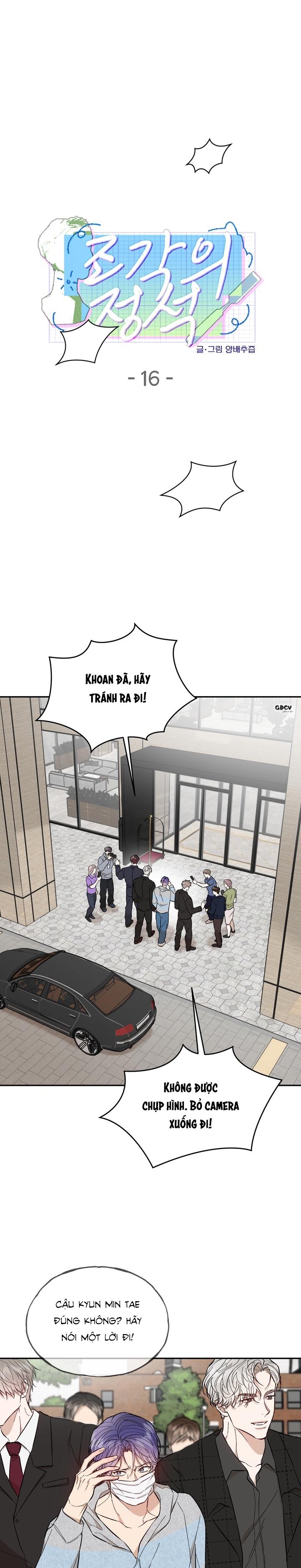 KIỆT TÁC ĐIÊU KHẮC - Chap 16