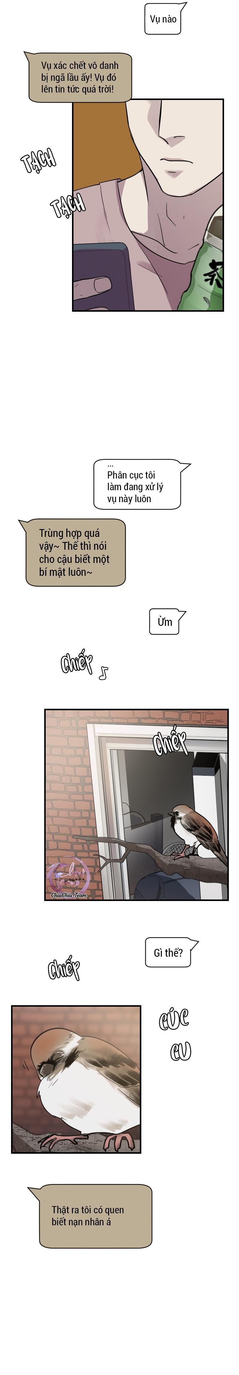 Tên Hàng Xóm Cứ Dán Mắt Vào Tôi - Chap 14