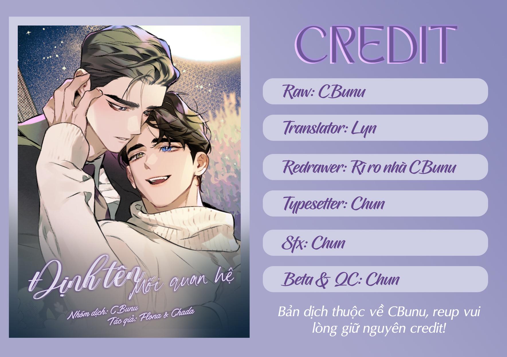 (CBunu) Định Tên Mối Quan Hệ - Chap 45