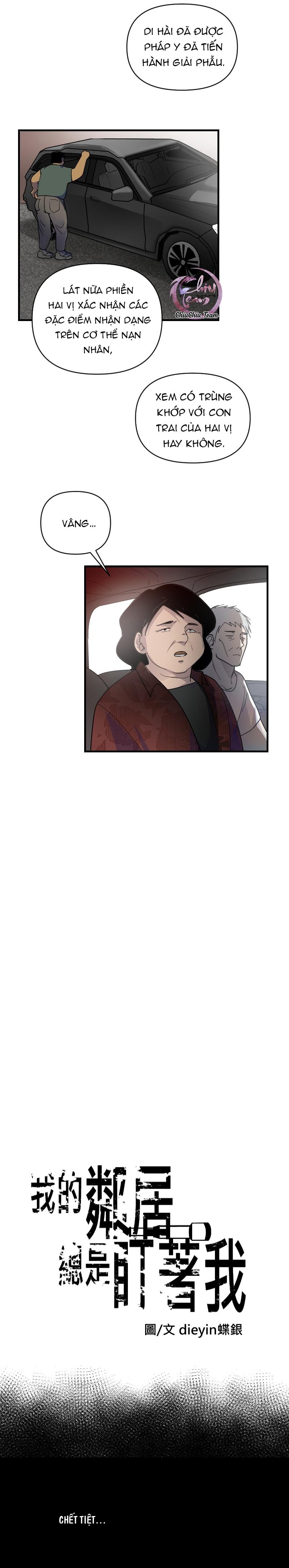 Tên Hàng Xóm Cứ Dán Mắt Vào Tôi - Chap 14