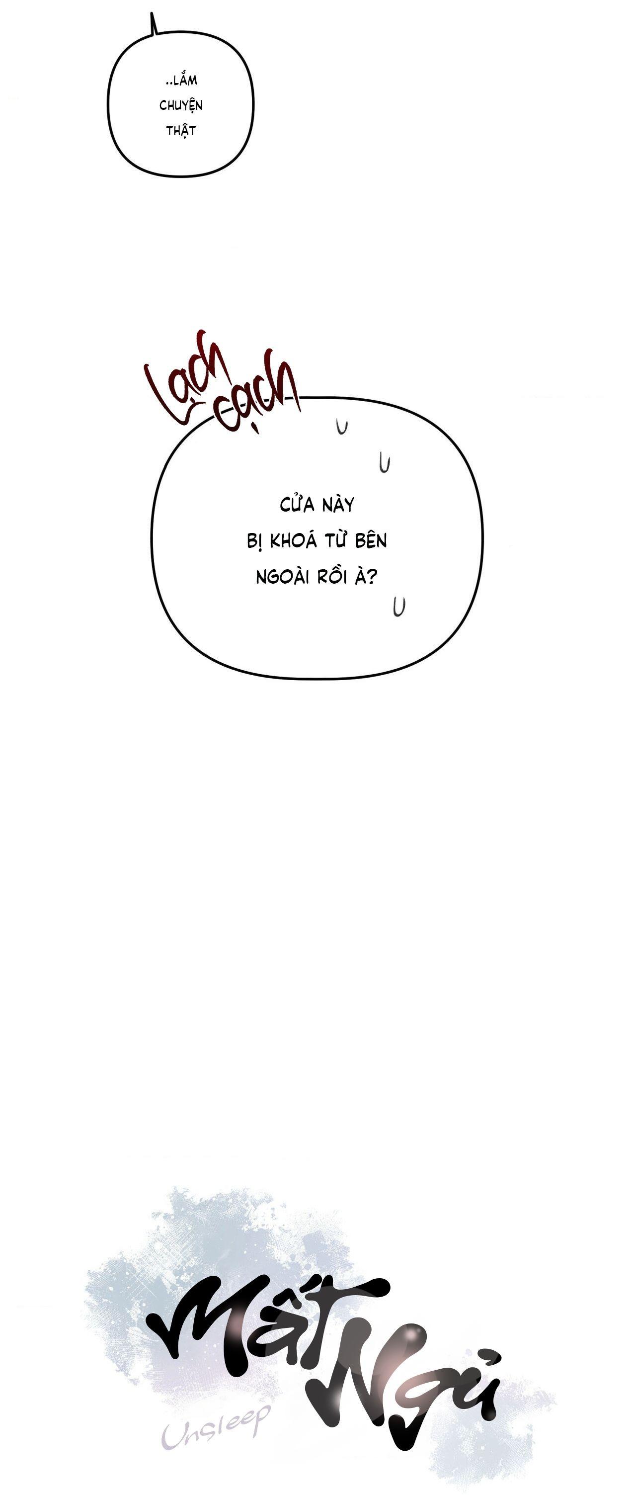 (UNSLEEP) MẤT NGỦ - Chap 4