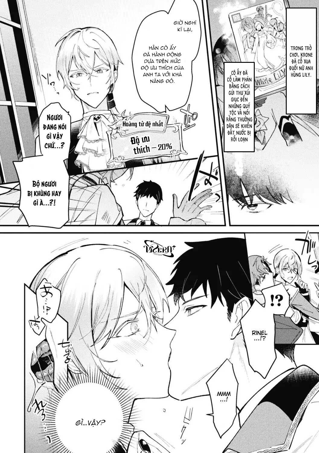 Chinh Phục Nhân Vật Otome Game Mơ Ước Nhờ Gian Lận Hệ Thống Tính Điểm Cảm Xúc - Chap 3